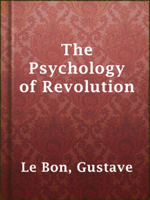 cover image of The Psychology of Revolution